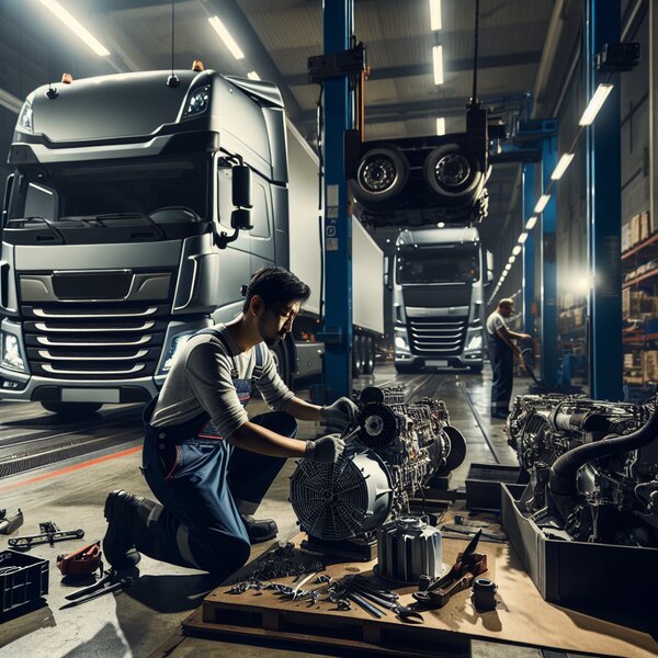 Замена и обслуживание вентиляторов рефрижераторов Volvo, Scania, Mercedes,