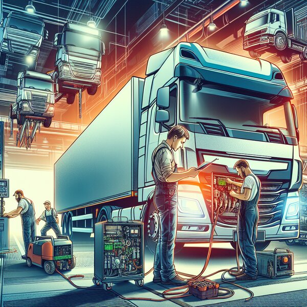 Ремонт и настройка блока управления двигателем рефрижераторов Volvo, Scania,