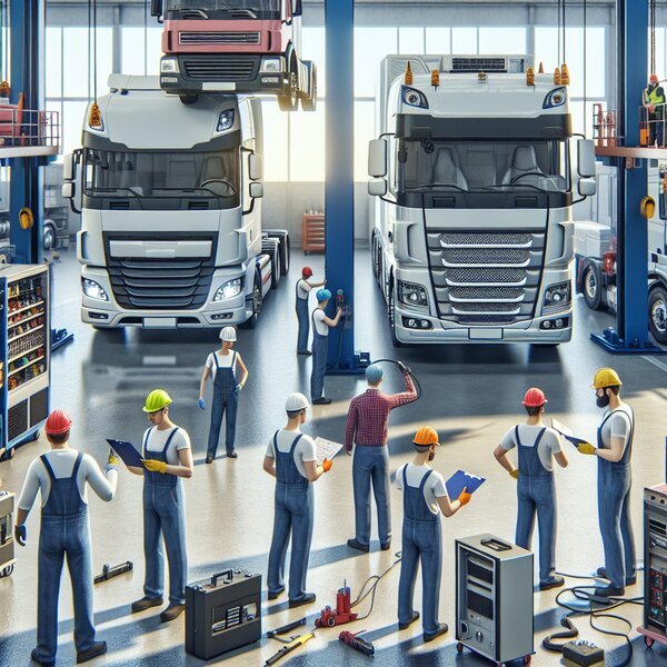 Проверка герметичности холодильных агрегатов для Volvo, Scania, Mercedes,