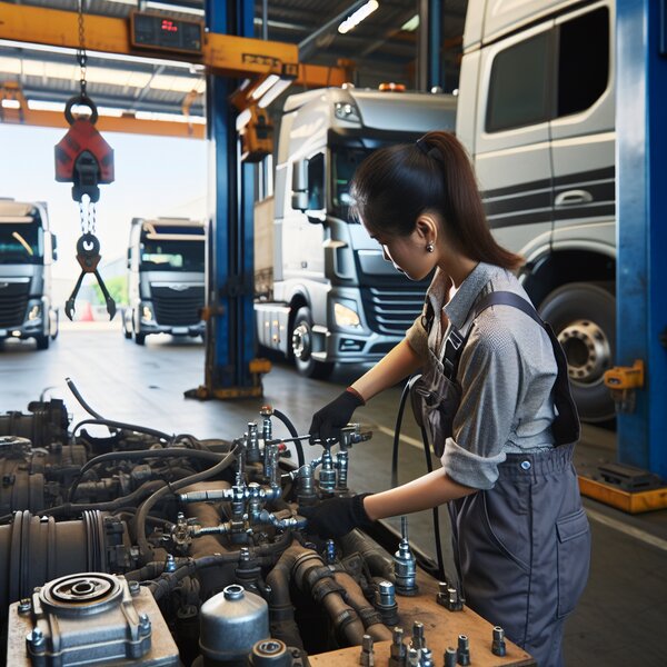 Проверка и замена гидравлических соединений системы охлаждения Volvo, Scania,