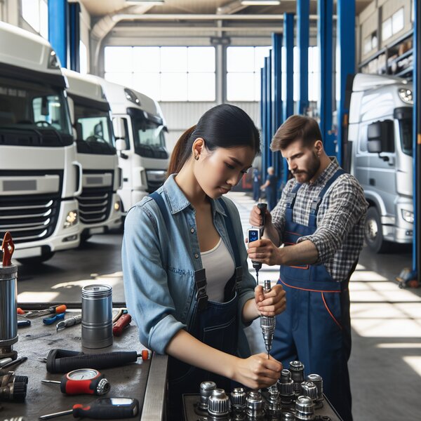 Ремонт и настройка температурных сенсоров в холодильных установках Volvo,