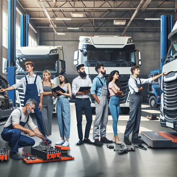 Настройка и проверка системы охлаждения грузовиков Volvo, Scania, Mercedes, DAF