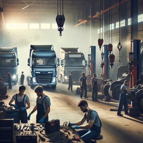 Замена диафрагмы для грузовиков Volvo, Scania, Mercedes, Renault, DAF, Камаз,