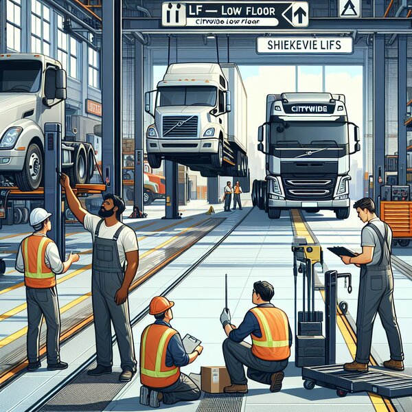 Плановое ТО автобусов Citywide LF (Low Floor) – профессиональное обслуживание