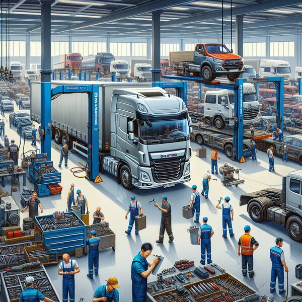 ТО Dongfeng Duolika D7: Профессиональное плановое техническое обслуживание для