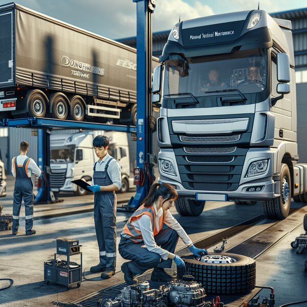 ТО Dongfeng Teshang: плановое обслуживание для надежности и долговечности