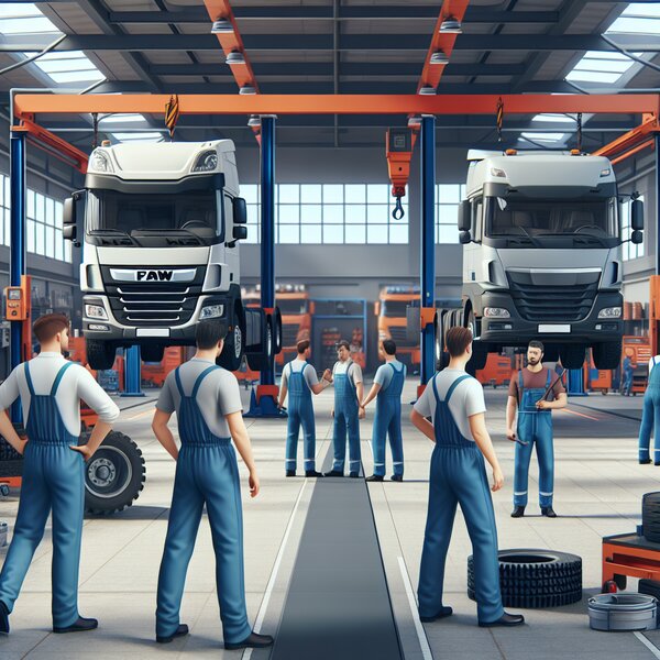 Плановое ТО FAW 1020: качественное и надежное обслуживание автомобиля