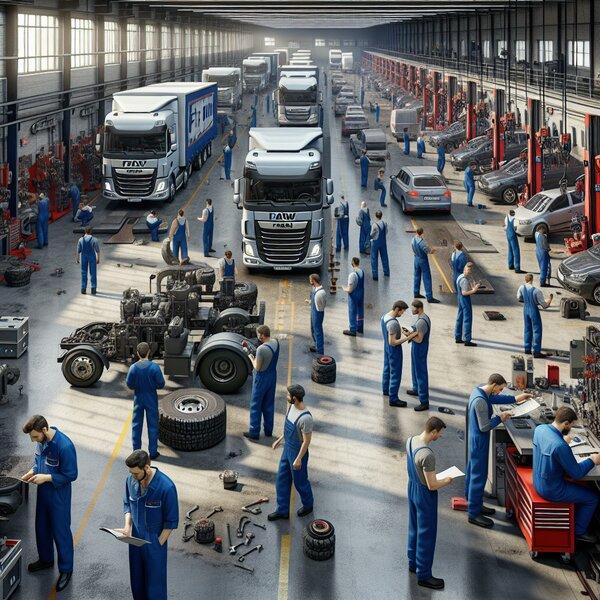 Плановое техническое обслуживание FAW 1031 - ТО для надежной работы вашего