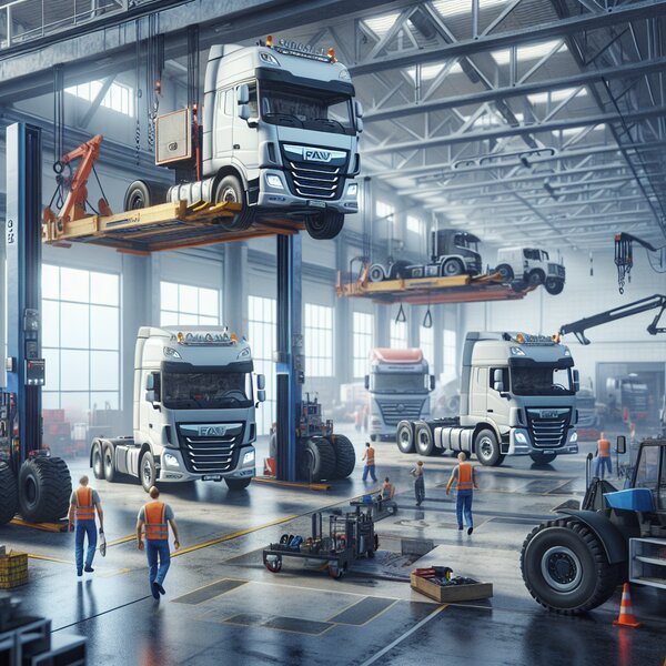 Плановое техническое обслуживание FAW 1051 - надежность и безопасность вашего