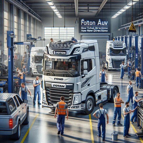 Плановое ТО Foton AUV New Directions: качество и надежность обслуживания для