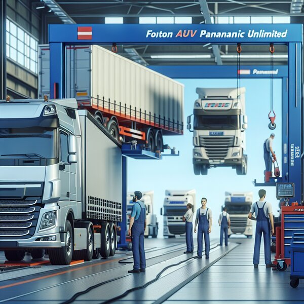 Плановое ТО Foton AUV Panoramic Unlimited: надежность и долговечность вашего