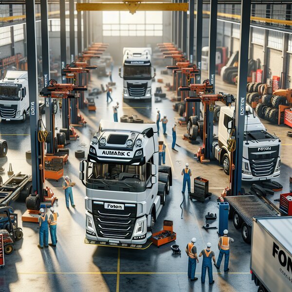 Плановое ТО Foton Aumark C - качественное обслуживание вашего автомобиля: