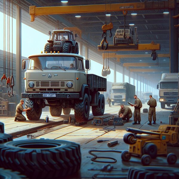 Плановое ТО ГАЗ-330811 