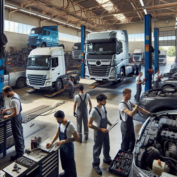 Плановое ТО для грузовиков Hino 300 Series: профессиональное техническое