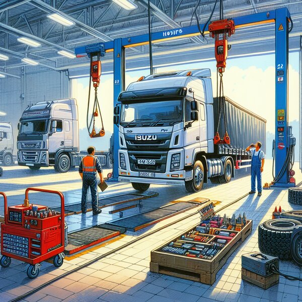 Плановое ТО для Isuzu FVR 33P - надежная работа вашего грузовика.