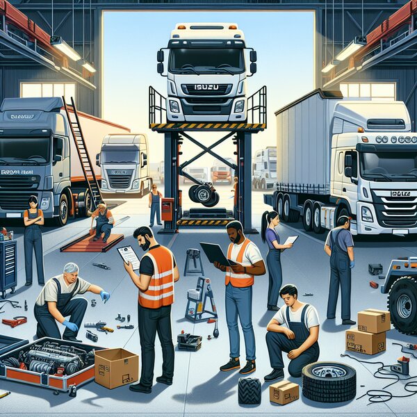 Плановое техническое обслуживание Isuzu Gala Mio: надежность и безопасность