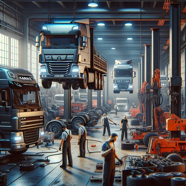 Плановое техническое обслуживание КАМАЗ-4310: надежность и качество!