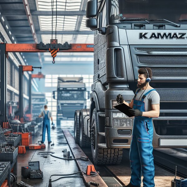 Плановое ТО КАМАЗ-4350: профессиональное обслуживание для надежной работы