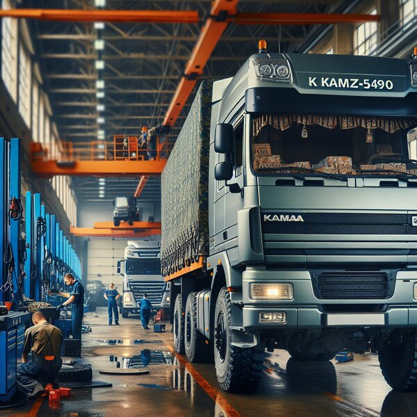 Плановое ТО КАМАЗ-5490: надёжность и безопасность вашего грузовика