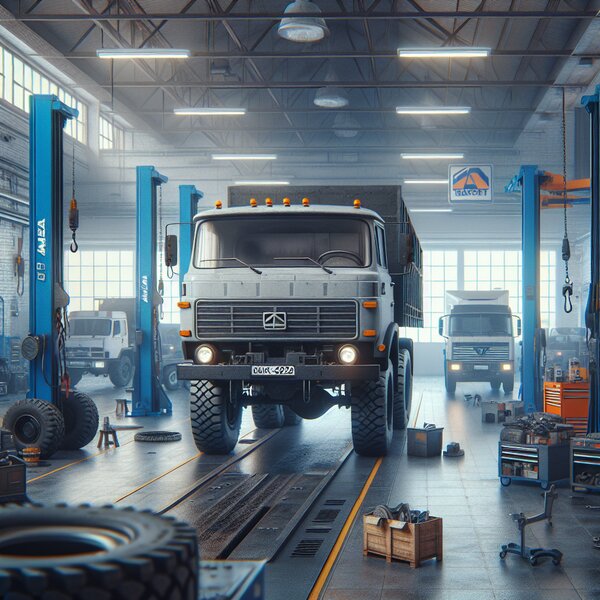 Плановое техобслуживание КАМАЗ-6292: надежность и безопасность вашей техники