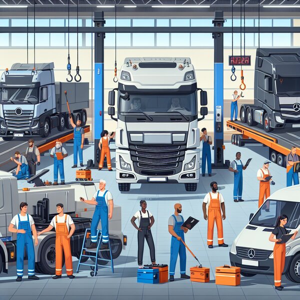 Плановое ТО КАМАЗ-6299: Профессиональное техническое обслуживание для вашего