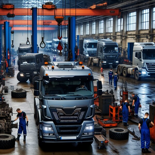 Плановое техническое обслуживание КАМАЗ-6398: надежность и безопасность вашего