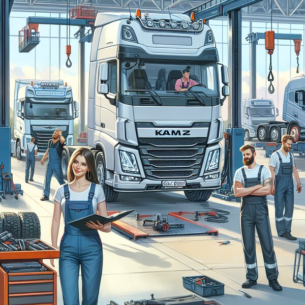 Плановое техническое обслуживание КАМАЗ-65952: профессиональный сервис и