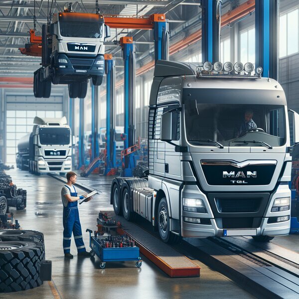 Плановое техобслуживание (ТО) MAN TGL: надежность и безопасность вашего