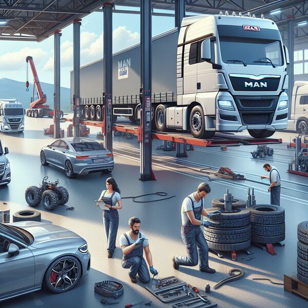 Плановое ТО MAN TGM: профессиональное техническое обслуживание для надежной