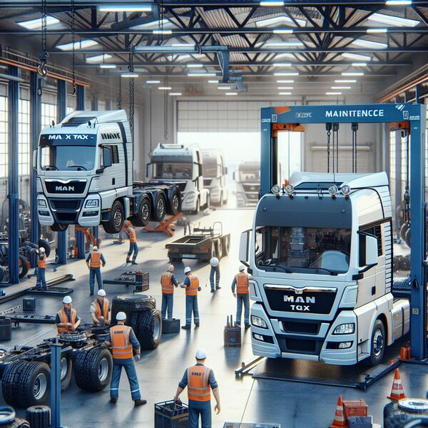 Плановое техническое обслуживание MAN TGX: гарантия безопасности и надежности