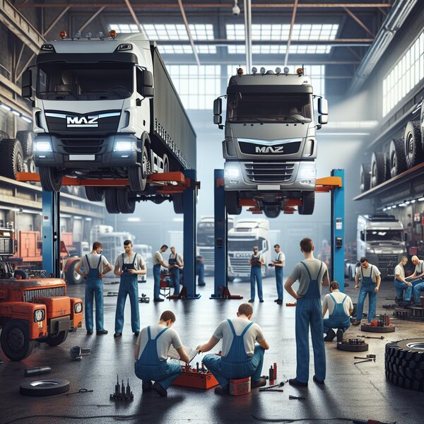 Плановое техобслуживание МАЗ-4370: надежность и безопасность вашего транспорта