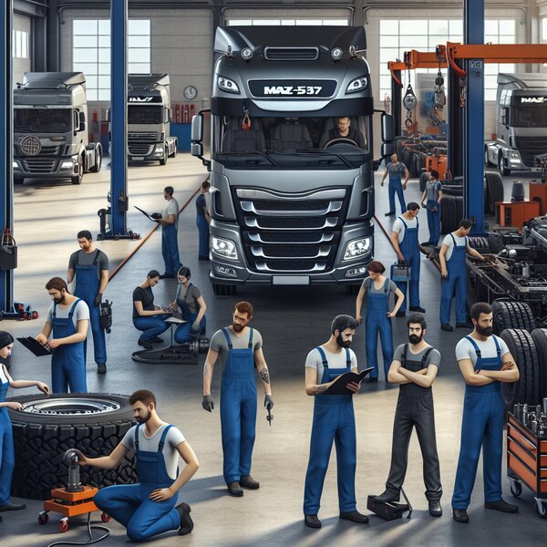 Плановое техническое обслуживание (ТО) для МАЗ-537: надежность и безопасность