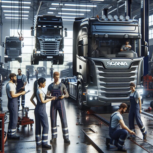 Плановое техническое обслуживание Scania L320: надежность и безопасность вашего