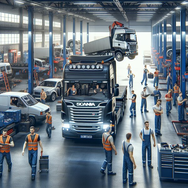 Плановое техническое обслуживание (ТО) для Scania P250: надежность и