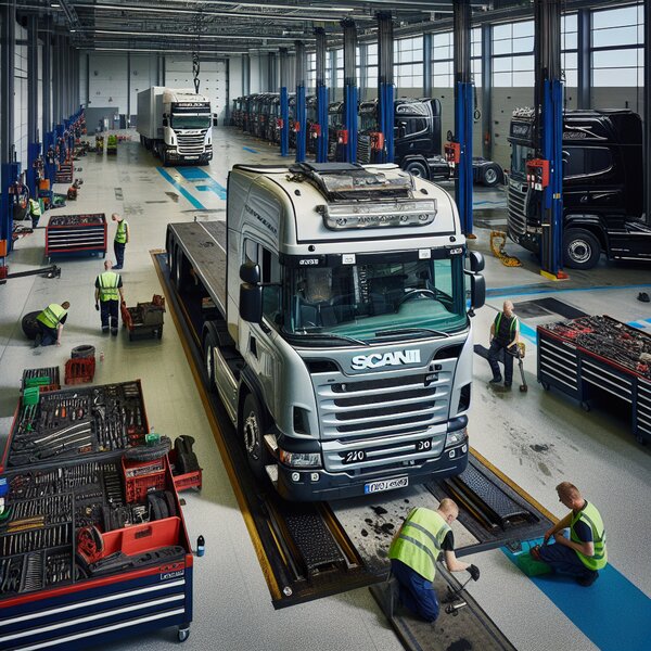 Плановое ТО Scania P280: профессиональное техническое обслуживание для