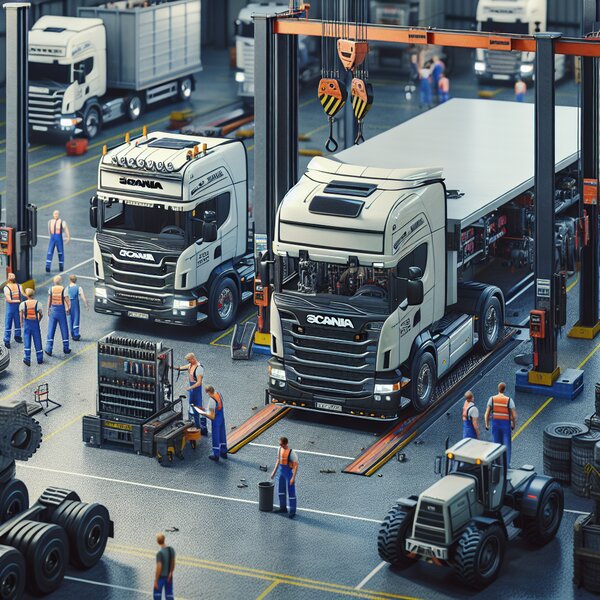 Плановое техническое обслуживание Scania P410: гарантия надежности и