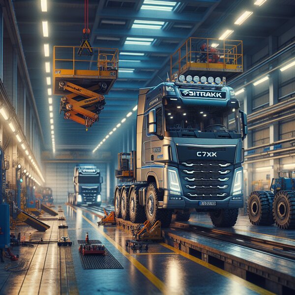 Плановое техническое обслуживание Sitrak C7H 4×2: надежность и безопасность