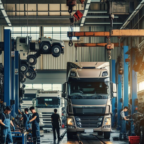 Плановое ТО Sitrak C7H 6x4: обслуживание и диагностика самосвала 16–18 куб.м