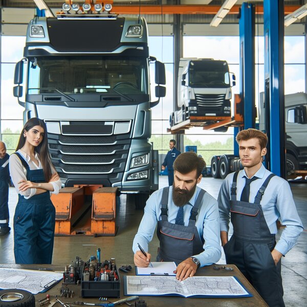 Плановое ТО Sitrak C7H 8×4 (22-26 м³): Надежность и эффективность обслуживания