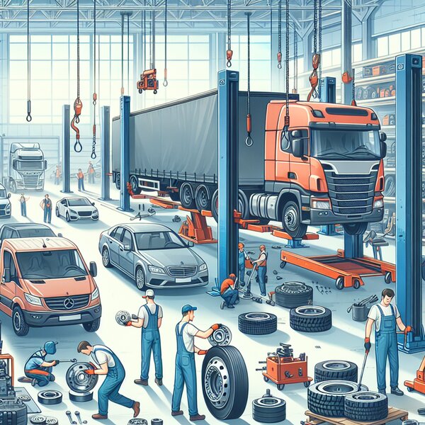 Снятие и установка ступичного подшипника Volvo, Scania, Mercedes, Renault, DAF,