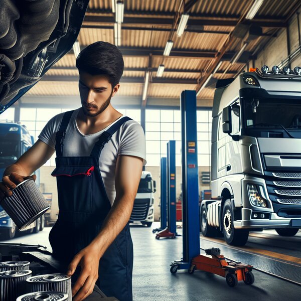 Замена воздушного фильтра Volvo, Scania, Mercedes, Renault, DAF, Камаз, МАЗ,