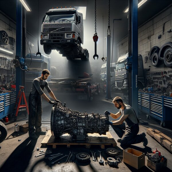 Снятие КПП для Volvo, Scania, Mercedes, Renault, DAF, Камаз, МАЗ, Sinotruk,