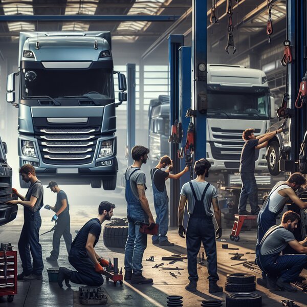 Снятие и установка крыла для грузовиков Volvo, Scania, Mercedes, Renault, DAF,
