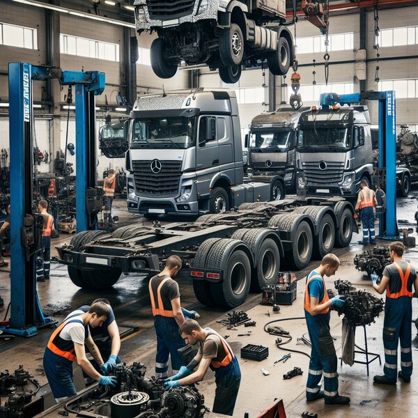 Снятие ГУР для Volvo, Scania, Mercedes, Renault, DAF, КамАЗ, МАЗ, Sinotruk,