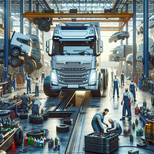 Замена масла КПП для Volvo, Scania, Mercedes, Renault, DAF, Камаз, МАЗ,