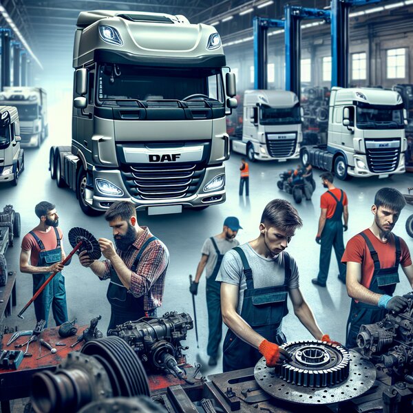 Замена сцепления DAF LF: качественное обслуживание и ремонт для надежной работы