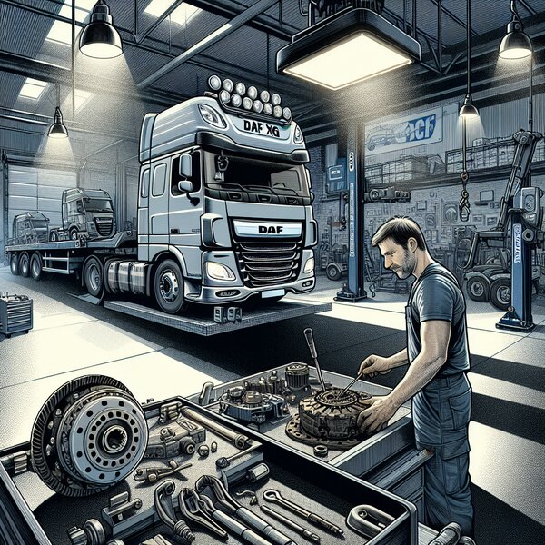 Замена сцепления DAF XG: качественный и быстрый сервис