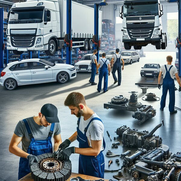 Замена сцепления Dongfeng Rich 6: профессиональный и надежный сервис. Опытные