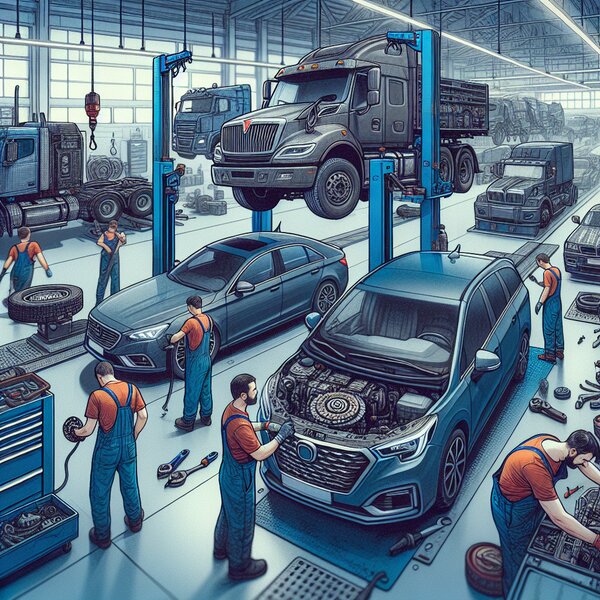 Замена сцепления Dongfeng Rich 7: профессионально и своевременно