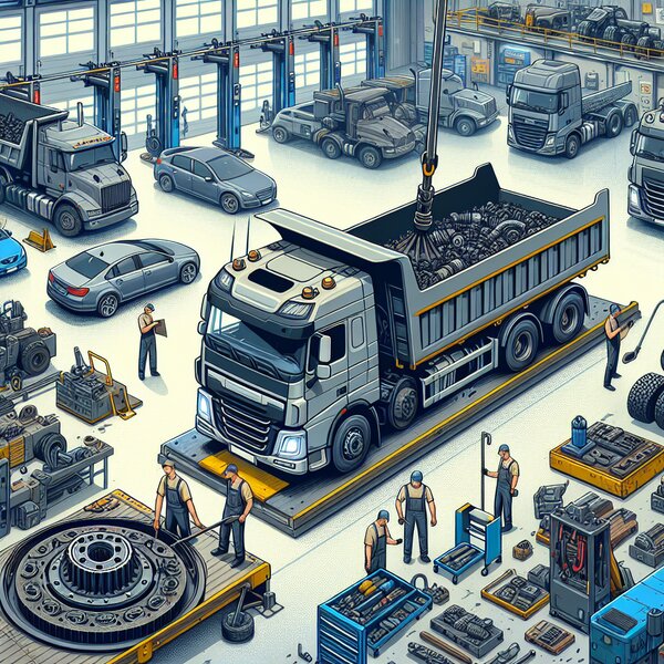 Замена сцепления на FAW CA3312: профессиональный ремонт самосвала с гарантией